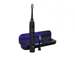 Truelife TLATMC70UVNBA SonicBrush Clean70 UV, elektromos fogkefe, fekete (8595720000000)